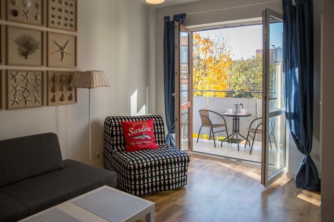 Apartament Seashell Kolobrzeg Bocianie Gniazdo Bagian luar foto