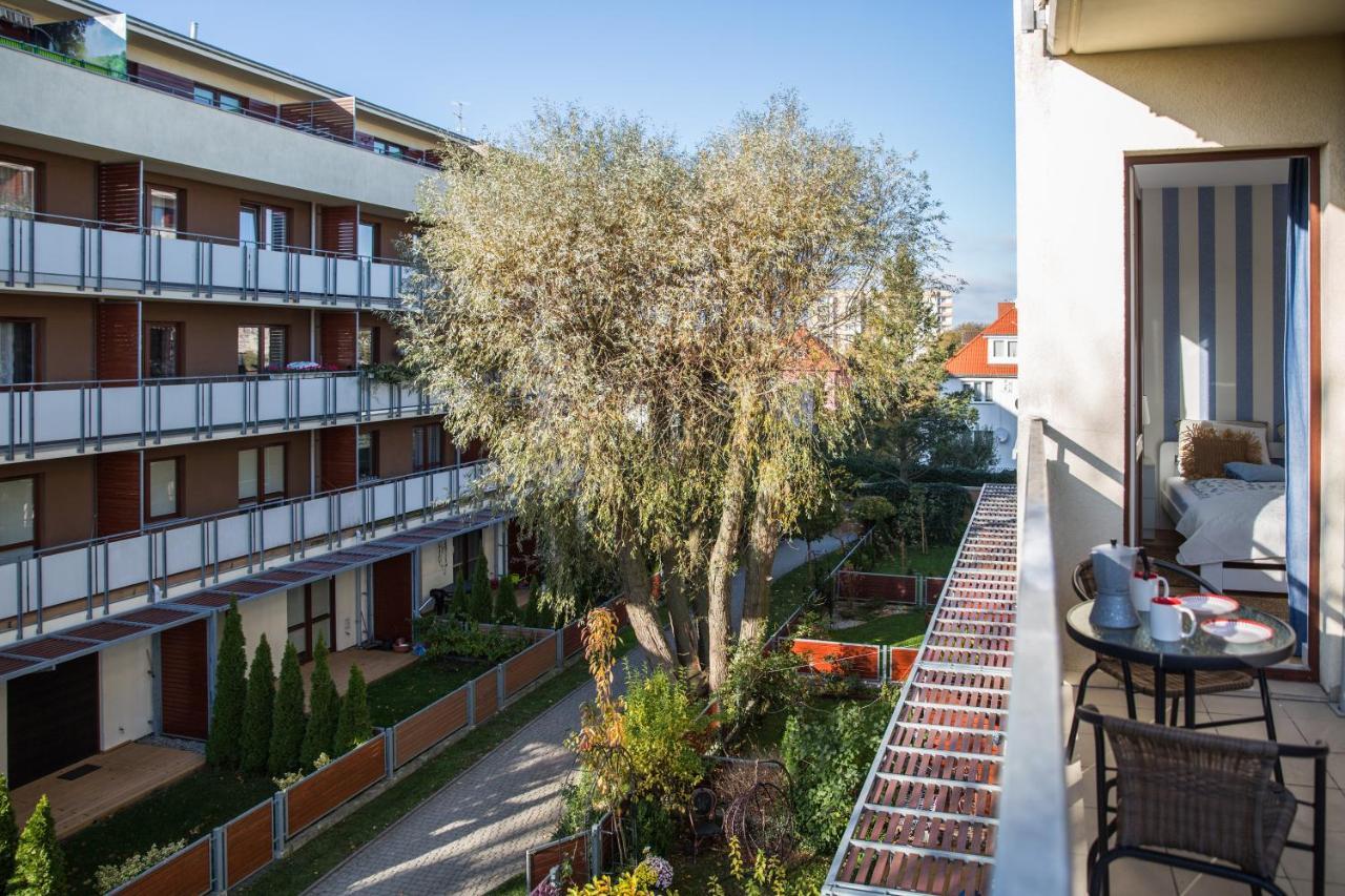 Apartament Seashell Kolobrzeg Bocianie Gniazdo Bagian luar foto